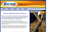 Desktop Screenshot of masterplumbing.net